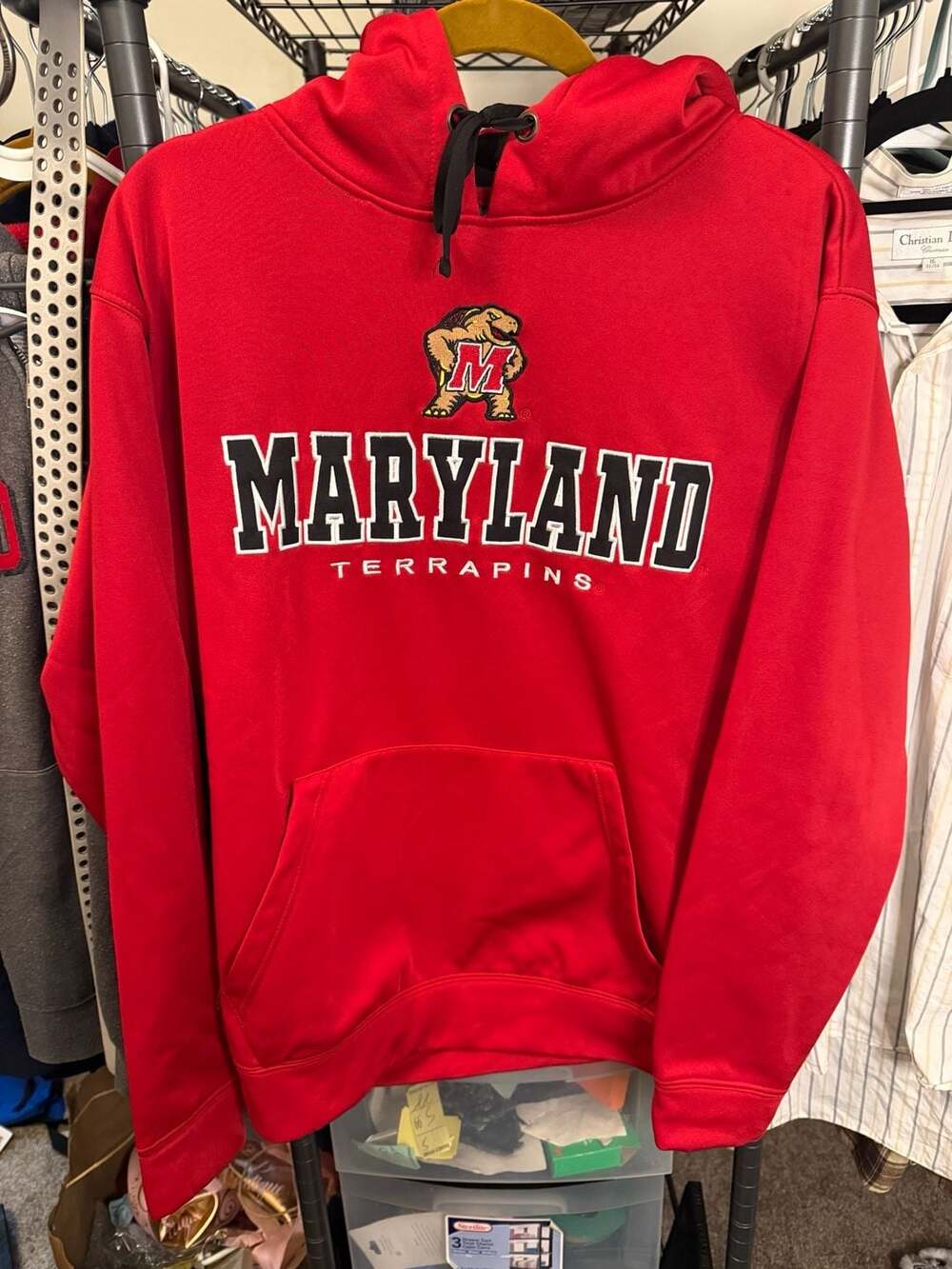 Colosseum Athletics Maryland Terrapins NCAA Logo Pullover Hoodie